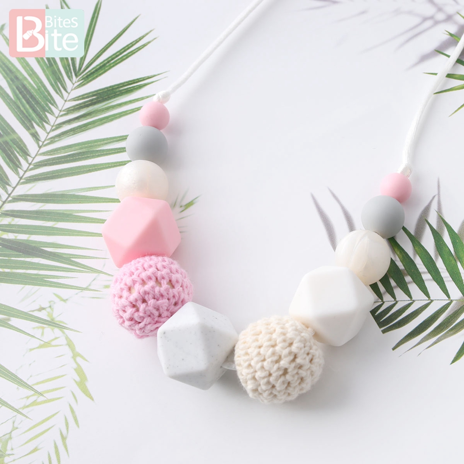 Silicone Teething Necklace for Baby